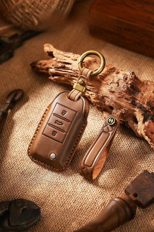 [Roewe] Retro Key Case for Roewe EI6 Key Bag MG Special Roewe RX5PLU S Car Case