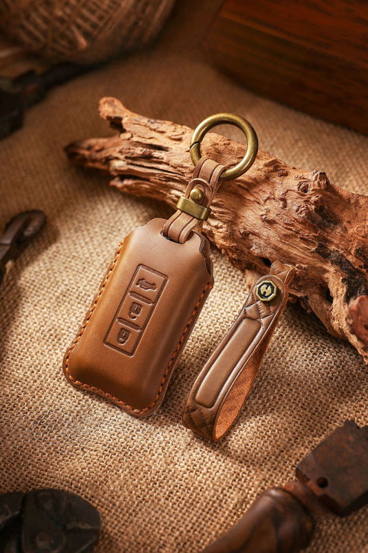 [Mitsubishi] Vintage key case for Mitsubishi Outlander New Jin Xuan Pajero Ling Yue Luo Jin Changyi God Key Case