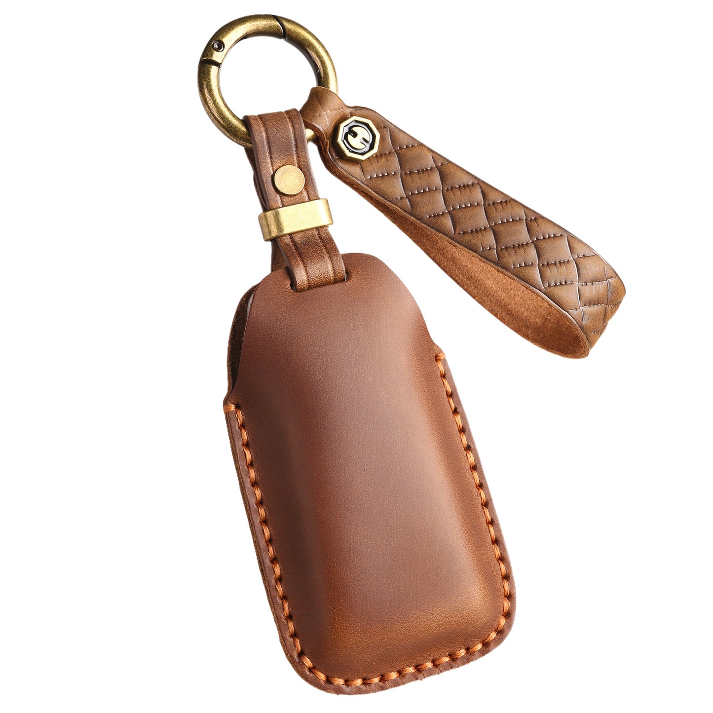 [Audi] Retro key case for 18 models Audi A6L key cover Q5 leather old A8L bag car key special case