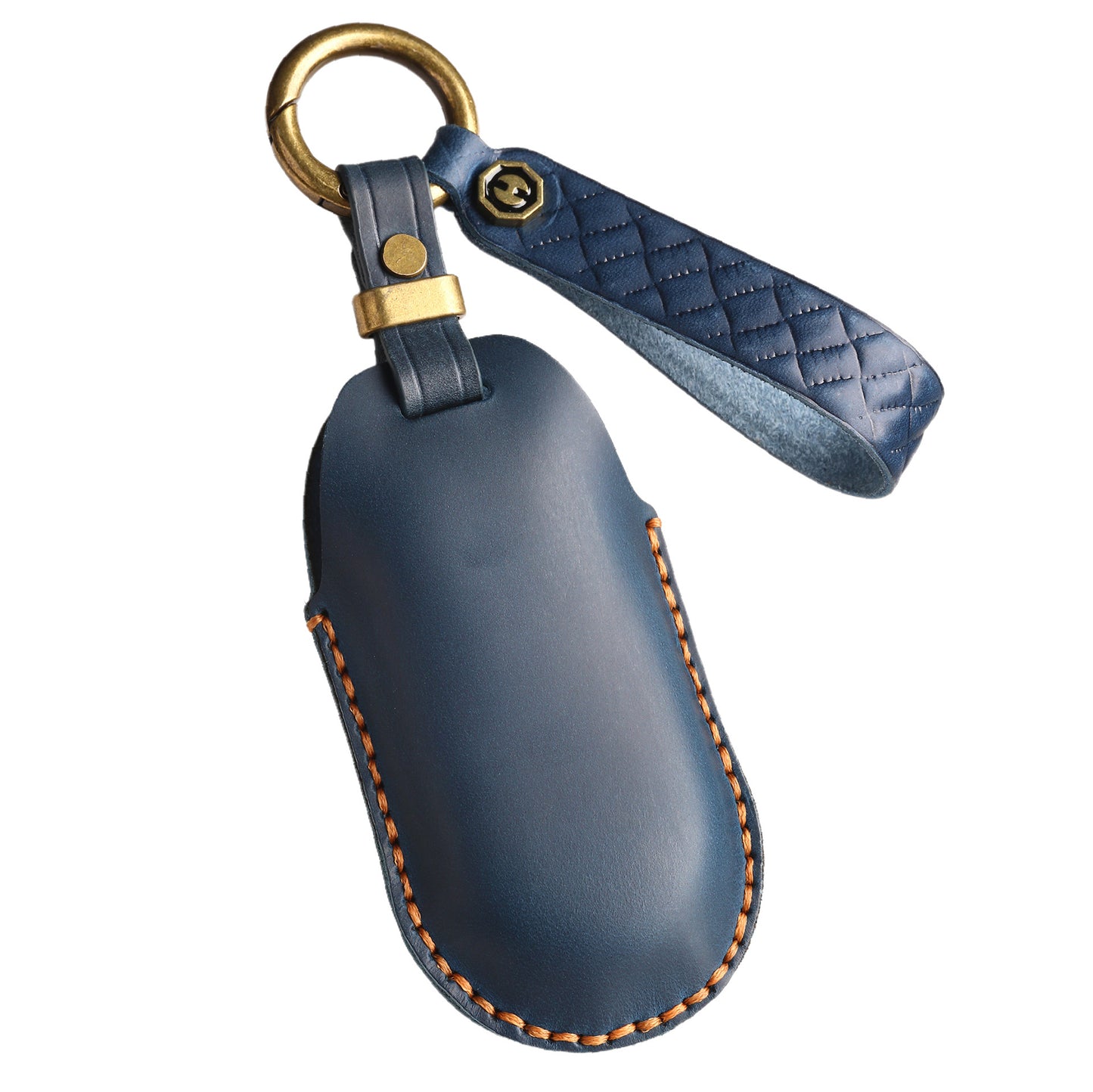 [Mercedes-Benz] New Arrival: Vintage-style High-end Leather Key Case for Mercedes Maybach  Handmade Genuine Leather Car Key Cover and Protector