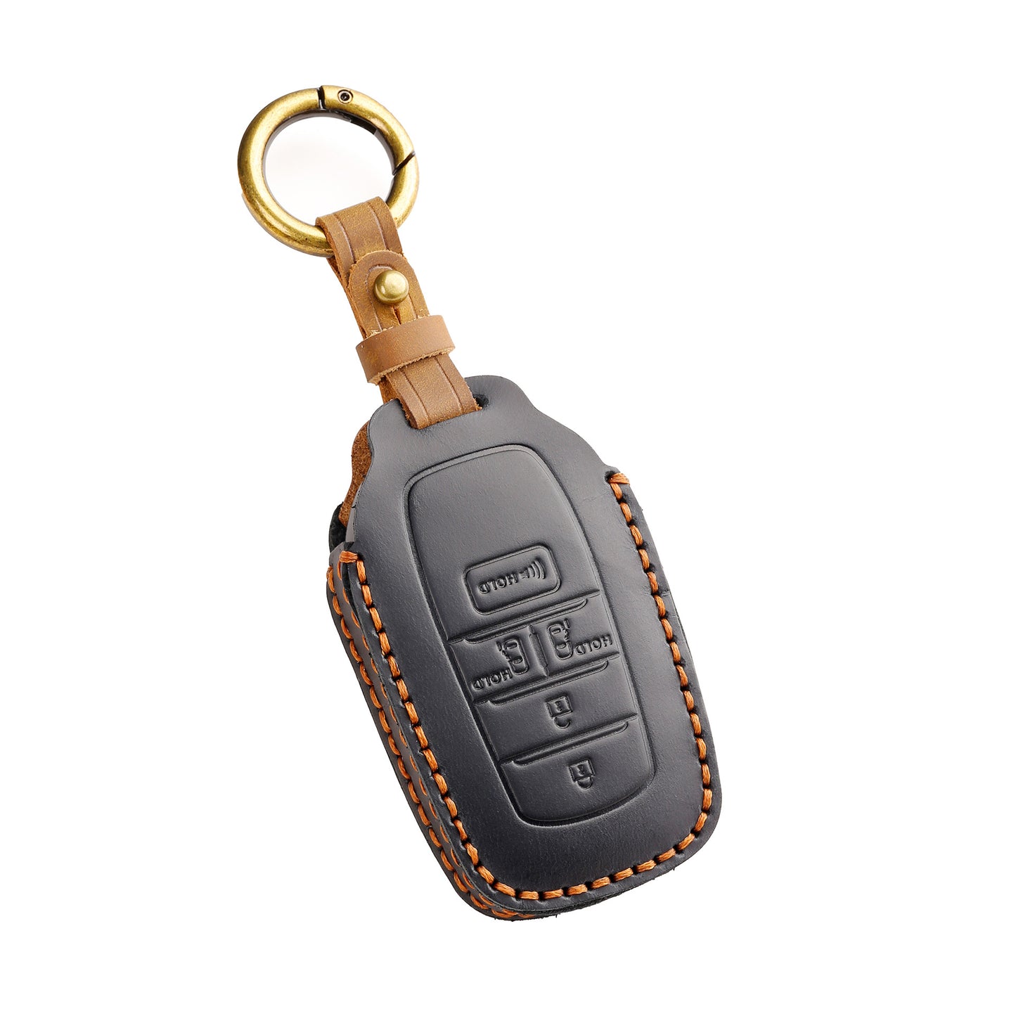 [Toyota] Apply Toyota Senna key set Grevia El Fawifa handmade leather car creative key pack