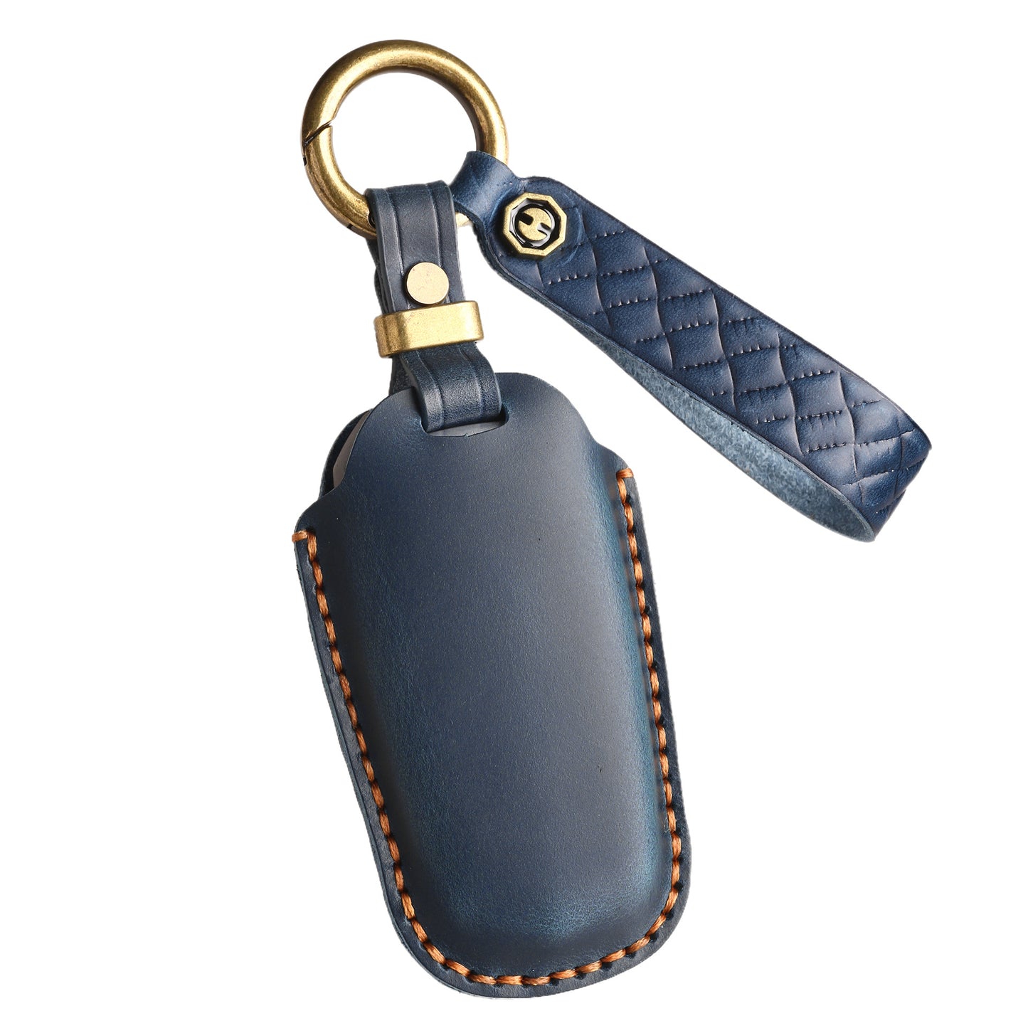 [Geely] The new retro key cover is suitable for the old Geely car genuine cowhide pure handmade key protection case buckle