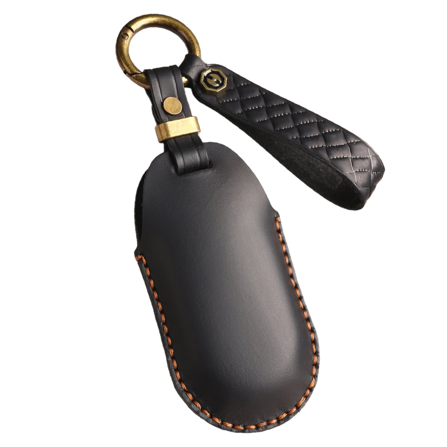 [Mercedes-Benz] New Arrival: Vintage-style High-end Leather Key Case for Mercedes Maybach  Handmade Genuine Leather Car Key Cover and Protector