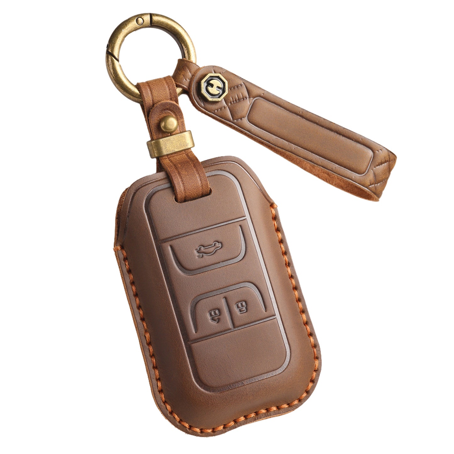 [Chery] The new retro key case is suitable for Chery Xingtu TXL Lingyun LX Tiggo 3X car handmade leather bag