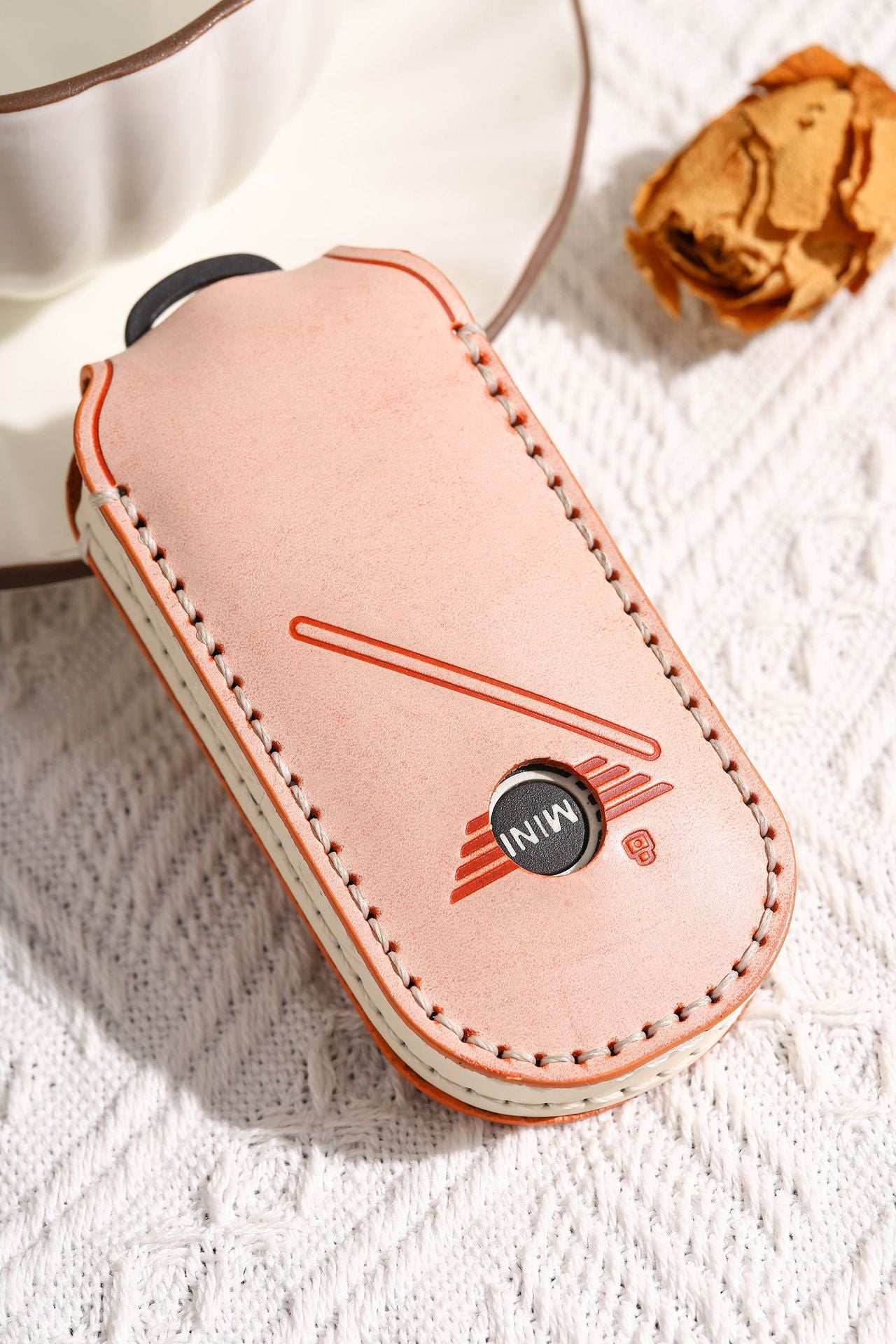 [BMW] For the 2024 BMW MINI new Cooper leather women's JCW leather key case decoration girl