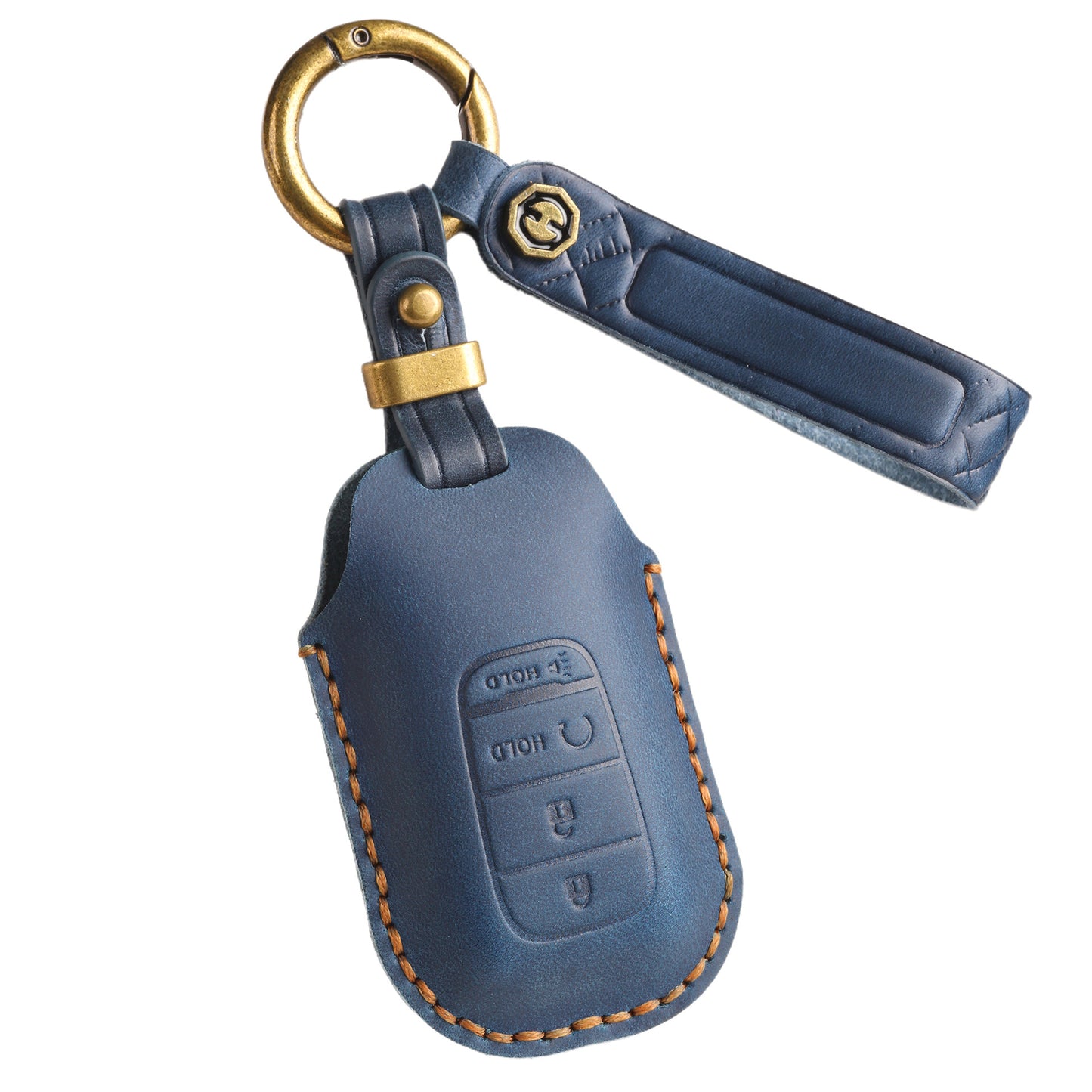 [Honda] The new retro key case is suitable for the new new Honda Accord Civic pure handmade leather car key case holder