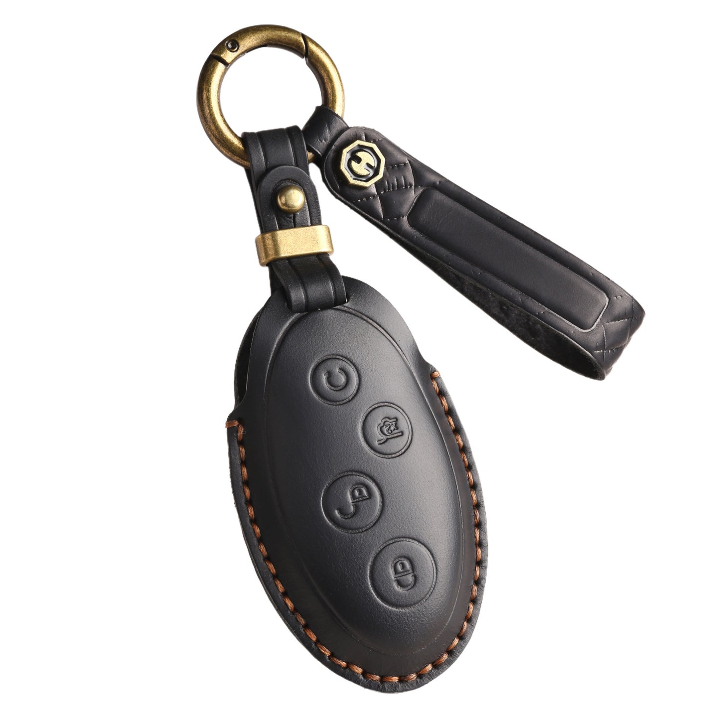 [BYD] The new retro key cover is suitable for the yuan key bag cover, BYD 17 S7 key bag cover, pure handmade leather