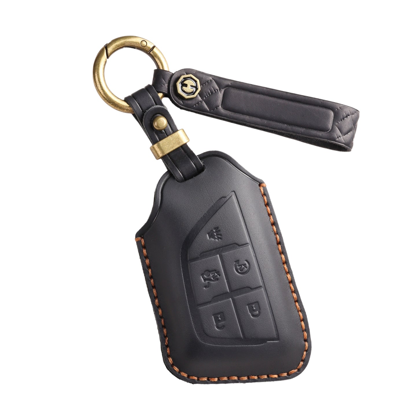 [Cadillac] Vintage car key case for Cadillac key case Cadillac special handmade key bag chain