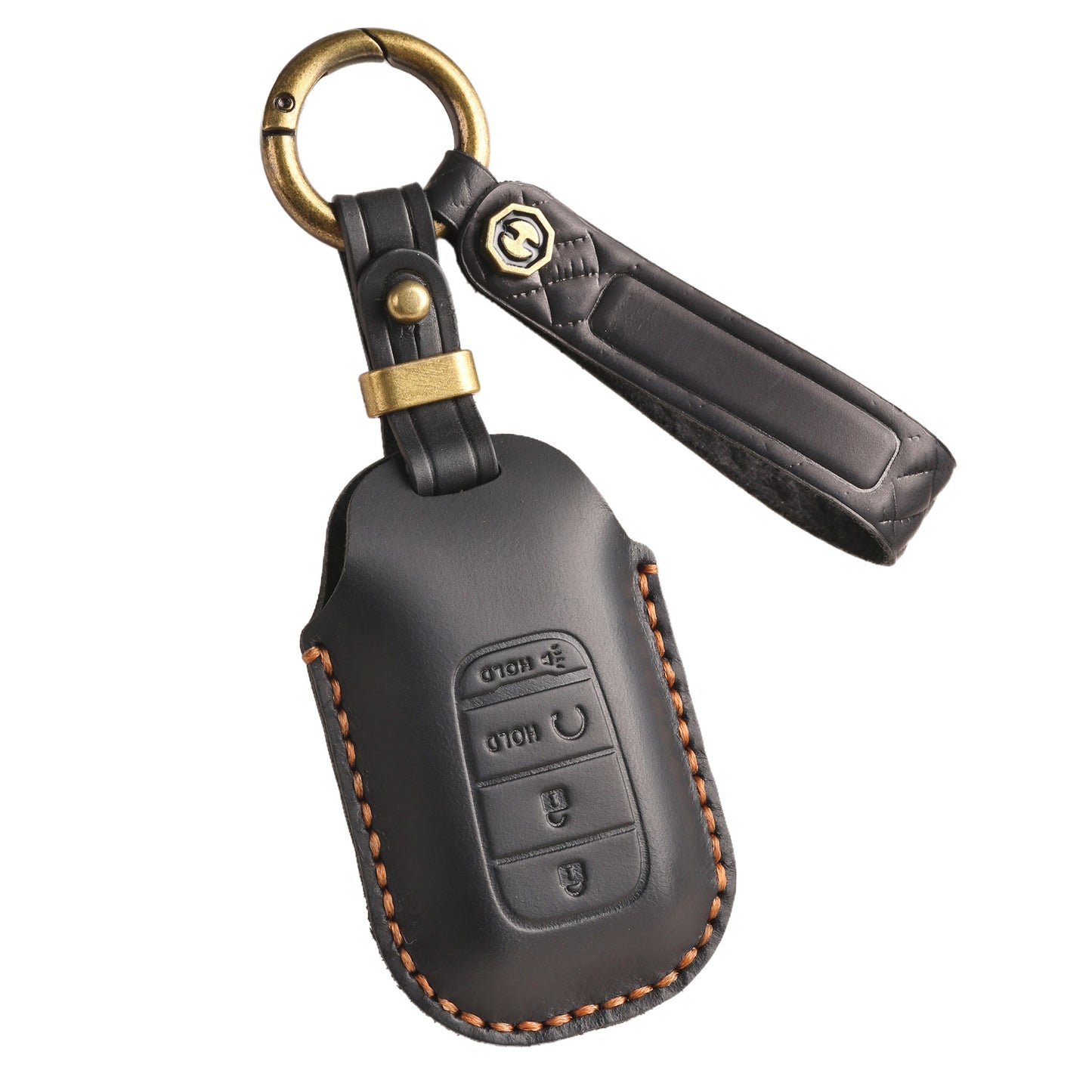 [Honda] The new retro key case is suitable for the new new Honda Accord Civic pure handmade leather car key case holder