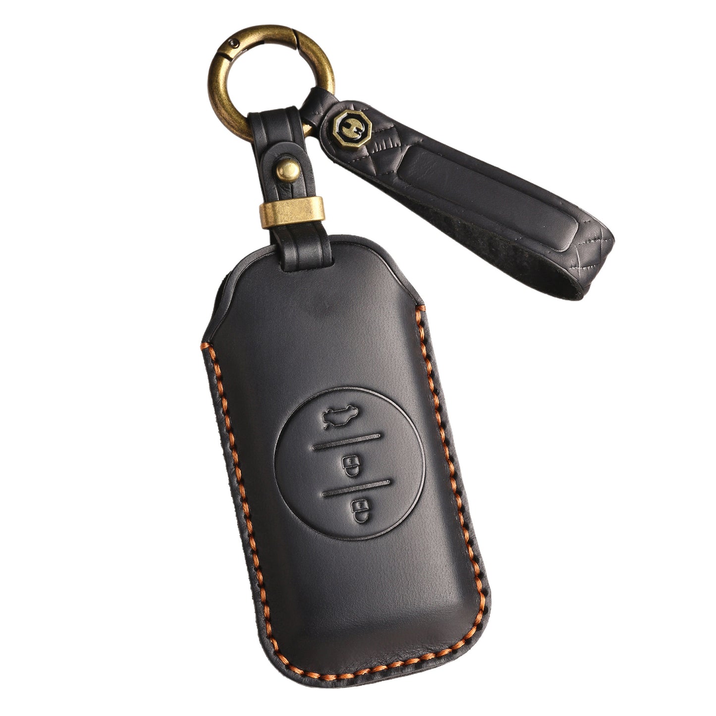 [Chery] The new retro key cover is suitable for Chery Xingtu Auto Tiggo 7 special handmade leather key clasp