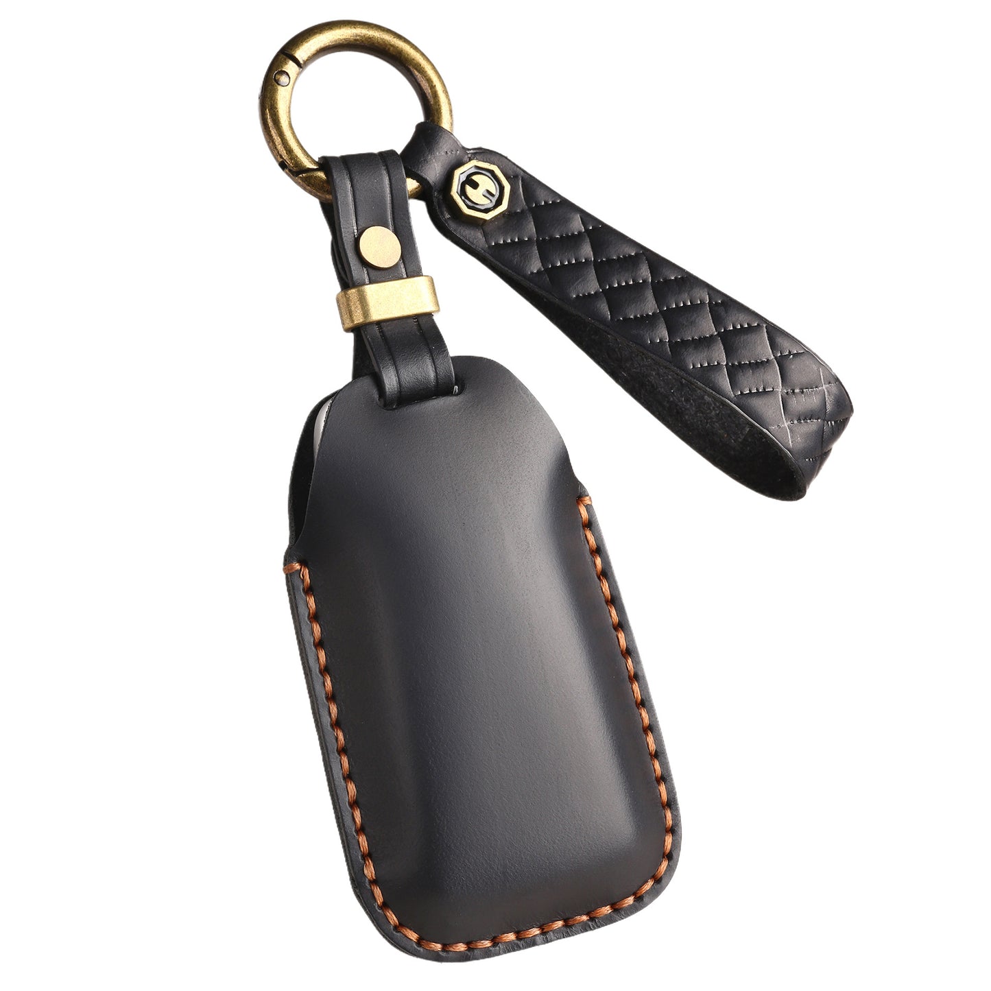 [Audi] Retro key case for 18 models Audi A6L key cover Q5 leather old A8L bag car key special case