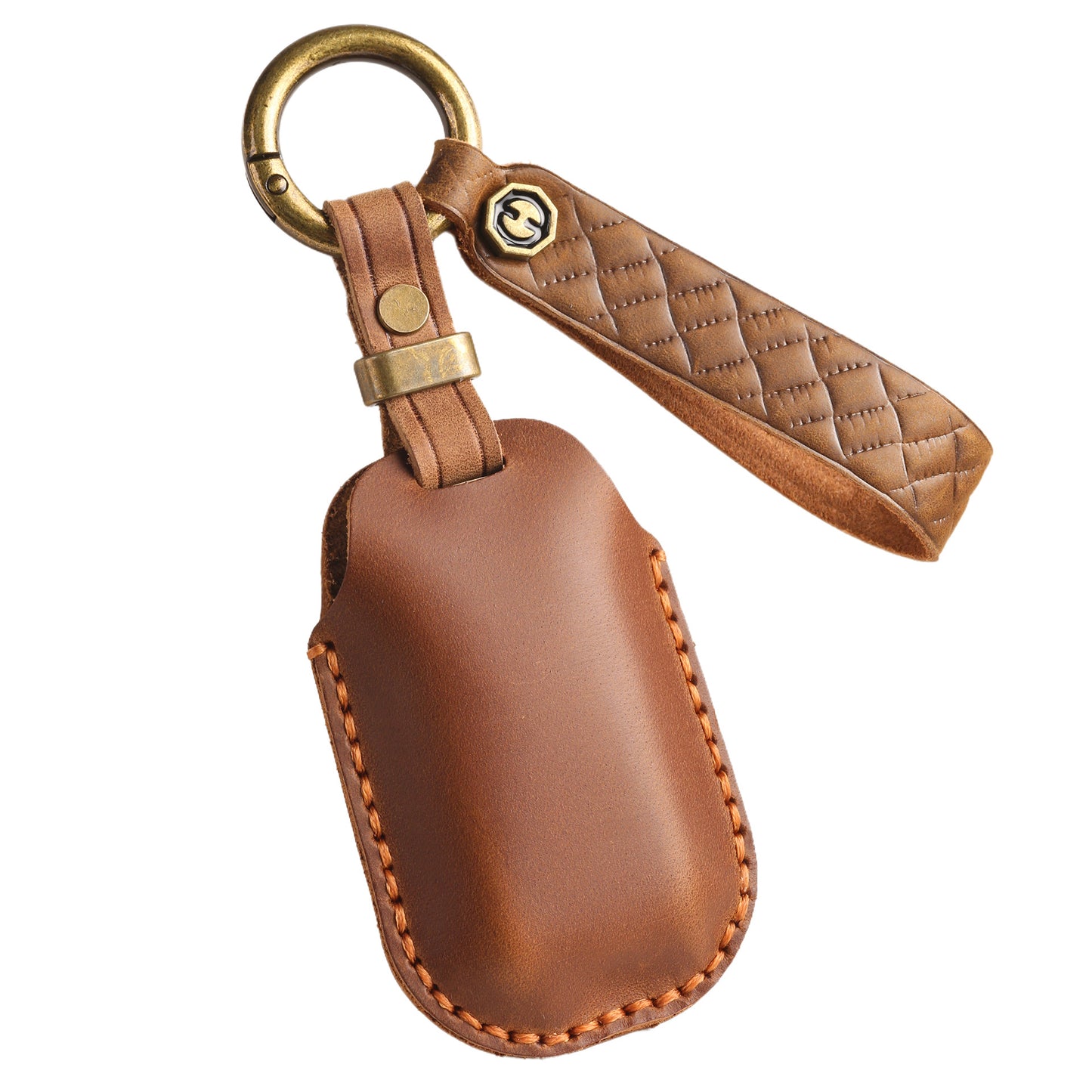 [Honda] The new retro key case is suitable for the new new Honda Accord Civic pure handmade leather car key case holder