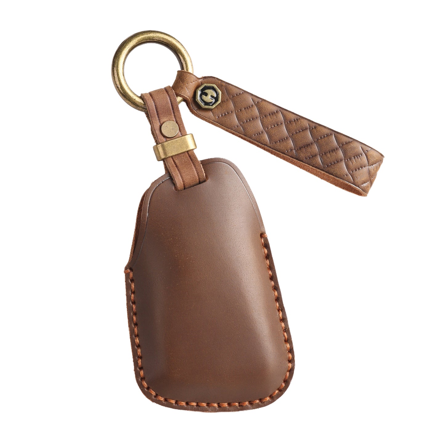 [Buick] Vintage leather key cover is suitable for the new Buick Envision high-end leather protection car key protection clasp